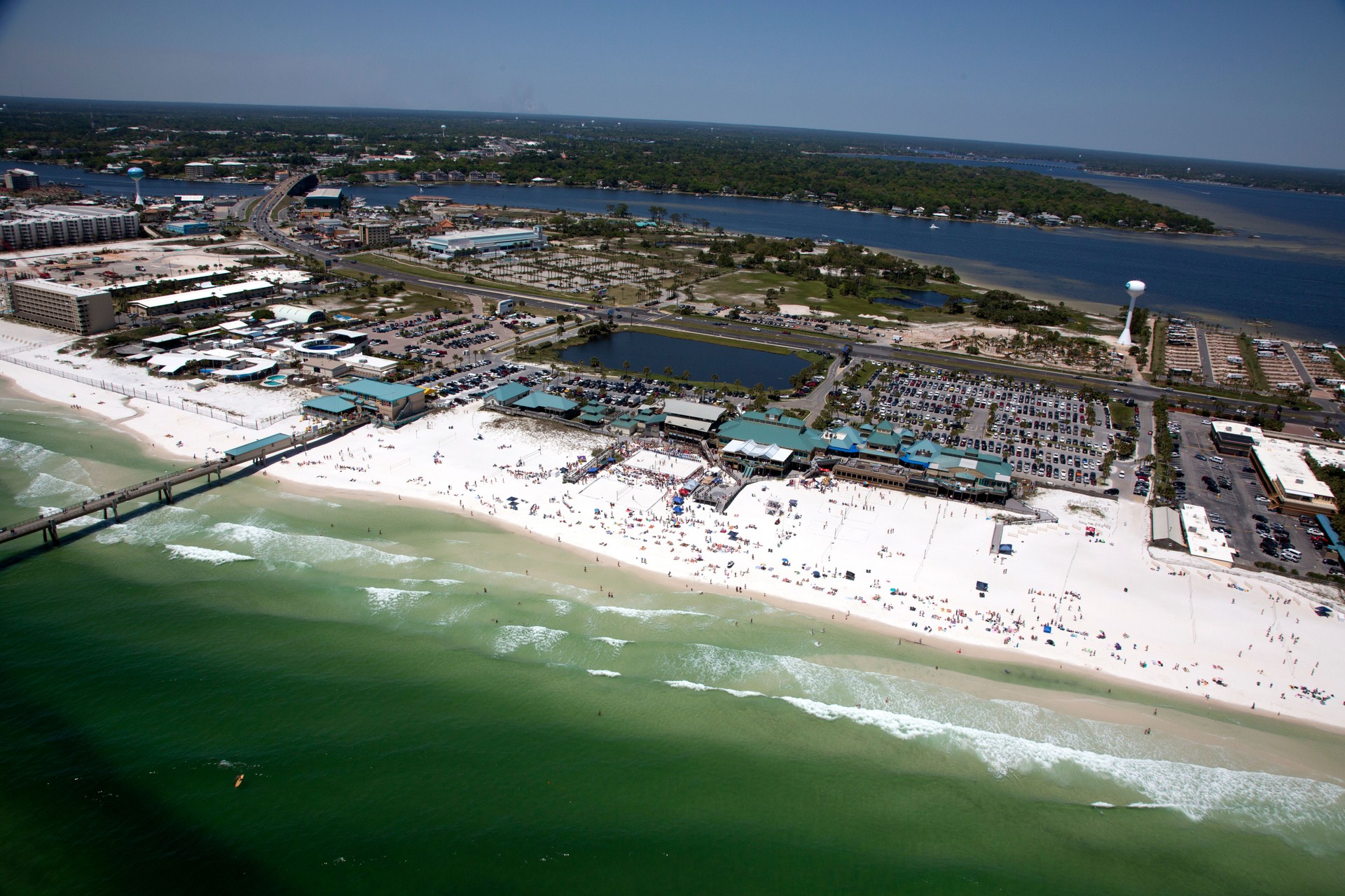 Aerial View of Fort Walton Beach